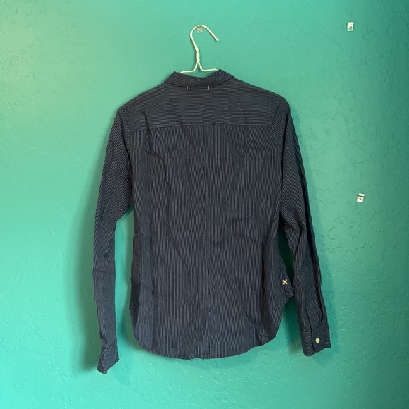 Alex Mill, S, blue with white vertical stripes - Picture 2 of 4